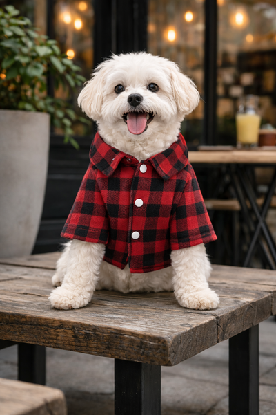 The Classic Red Plaid Sweater